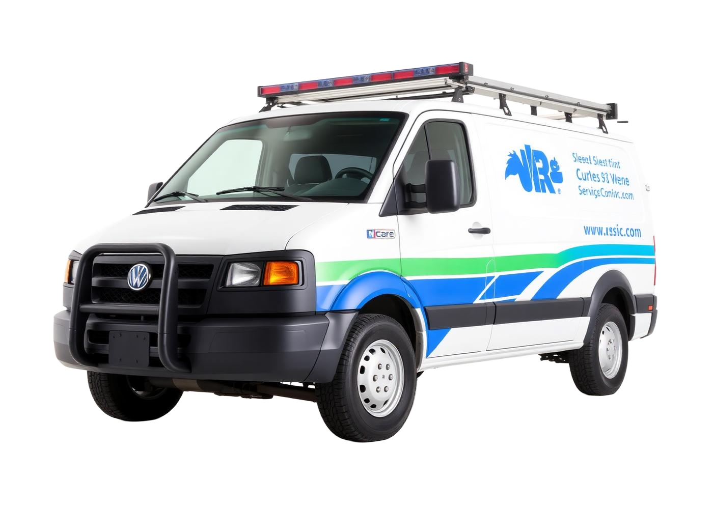 K&M Solutions branded service van
